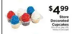 ShopRite Store Decorated Cupcakes offer