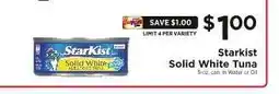 ShopRite StarKist Solid White Tuna offer