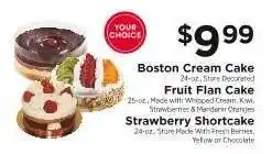 ShopRite Your Choice Cakes offer