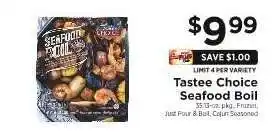 ShopRite Tastee Choice Seafood Boil offer