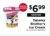 ShopRite Taharka Brother's Ice Cream offer