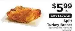 ShopRite Split Turkey Breast offer