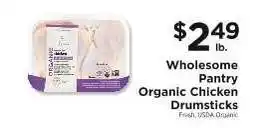 ShopRite Wholesome Pantry Organic Chicken Drumsticks offer