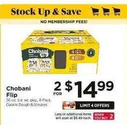 ShopRite Chobani Flip offer