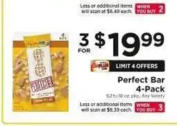 ShopRite Perfect Bar 4-Pack offer