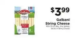 ShopRite Galbani String Cheese offer