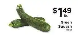 ShopRite Green Squash offer