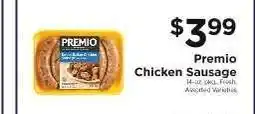 ShopRite PREMIO Chicken Sausage offer