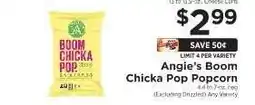 ShopRite Angie's Boom Chicka Pop Popcorn offer