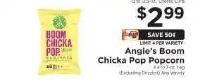 ShopRite Angie's Boom Chicka Pop Popcorn offer
