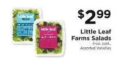 ShopRite Little Leaf Farms Salads offer