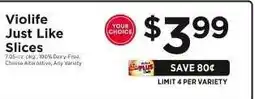 ShopRite Violife Just Like Slices offer
