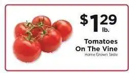 ShopRite Tomatoes on the Vine offer