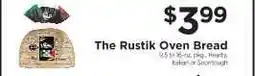 ShopRite The Rustik Oven Bread offer