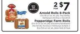 ShopRite Arnold Rolls 8-Pack / Pepperidge Farm Rolls offer