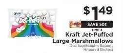 ShopRite Kraft Jet-Puffed Large Marshmallows offer