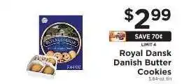 ShopRite ROYAL DANSK Danish Butter Cookies offer