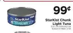 ShopRite Starkist Chunk Light Tuna offer