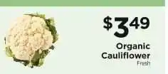 ShopRite Organic Cauliflower offer
