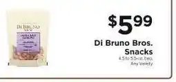 ShopRite Di Bruno Bros. Snacks offer