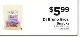 ShopRite Di Bruno Bros. Snacks offer