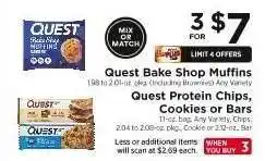 ShopRite Quest Bake Shop Muffins & Quest Protein Chips, Cookies or Bars offer
