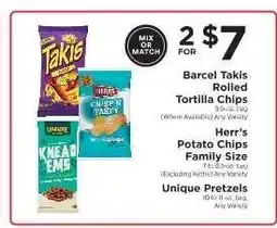ShopRite Barcel Takis Rolled Tortilla Chips offer