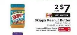 ShopRite Skippy Peanut Butter offer