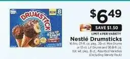 ShopRite Nestle Drumsticks offer