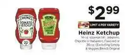 ShopRite Heinz Ketchup offer