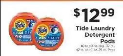 ShopRite Tide Laundry Detergent Pods offer