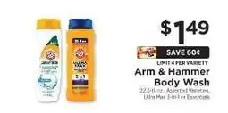 ShopRite Arm & Hammer Body Wash offer