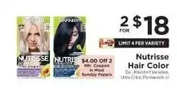 ShopRite Nutrisse Hair Color offer