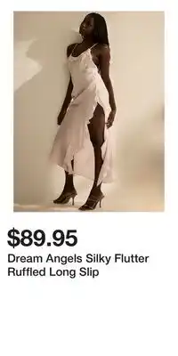 Victoria's Secret Dream Angels Silky Flutter Ruffled Long Slip offer