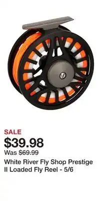 Cabela's White River Fly Shop Prestige II Loaded Fly Reel - 5/6 offer
