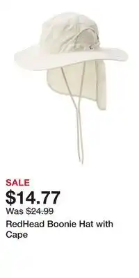 Cabela's RedHead Boonie Hat with Cape offer