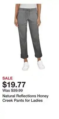 Cabela's Natural Reflections Honey Creek Pants for Ladies offer