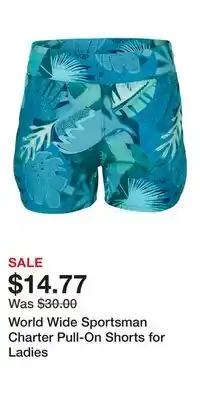 Cabela's World Wide Sportsman Charter Pull-On Shorts for Ladies offer