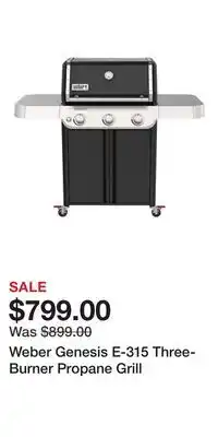 Cabela's Weber Genesis E-315 Three-Burner Propane Grill offer