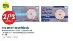 Lidl Cream cheese block offer