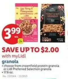 Lidl Granola offer