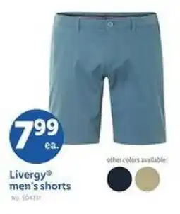 Lidl Livergy men's shorts offer