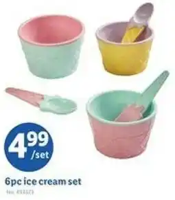 Lidl Ice cream set offer