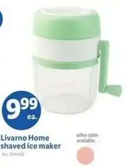 Lidl Livarno home shaved ice maker offer