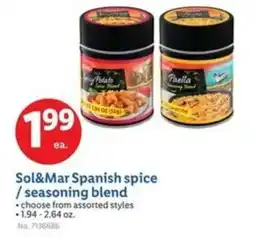 Lidl Sol&Mar Spanish spice seasoning blend offer