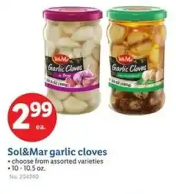 Lidl Sol&Mar garlic cloves offer