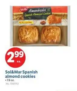 Lidl Sol&Mar Spanish almond cookies offer
