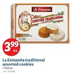 Lidl La Estepeña traditional assorted cookies offer