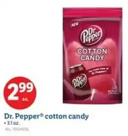 Lidl Dr. Pepper cotton candy offer