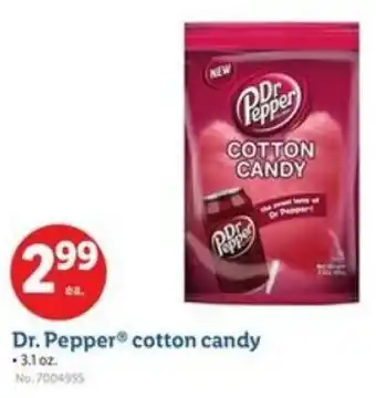 Lidl Dr. Pepper cotton candy offer